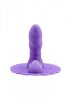 Nakładka na siedzisko erotyczne penis Cowgirl Unicorn Uni Horn fioletowe